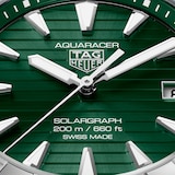 TAG Heuer Aquaracer Professional 200 Solargraph 40mm Mens Watch Green