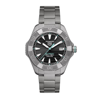 TAG Heuer Aquaracer Professional 200 Solargraph 40mm Mens Watch Black