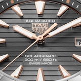 TAG Heuer Aquaracer Professional 200 Solargraph 40mm Mens Watch Grey