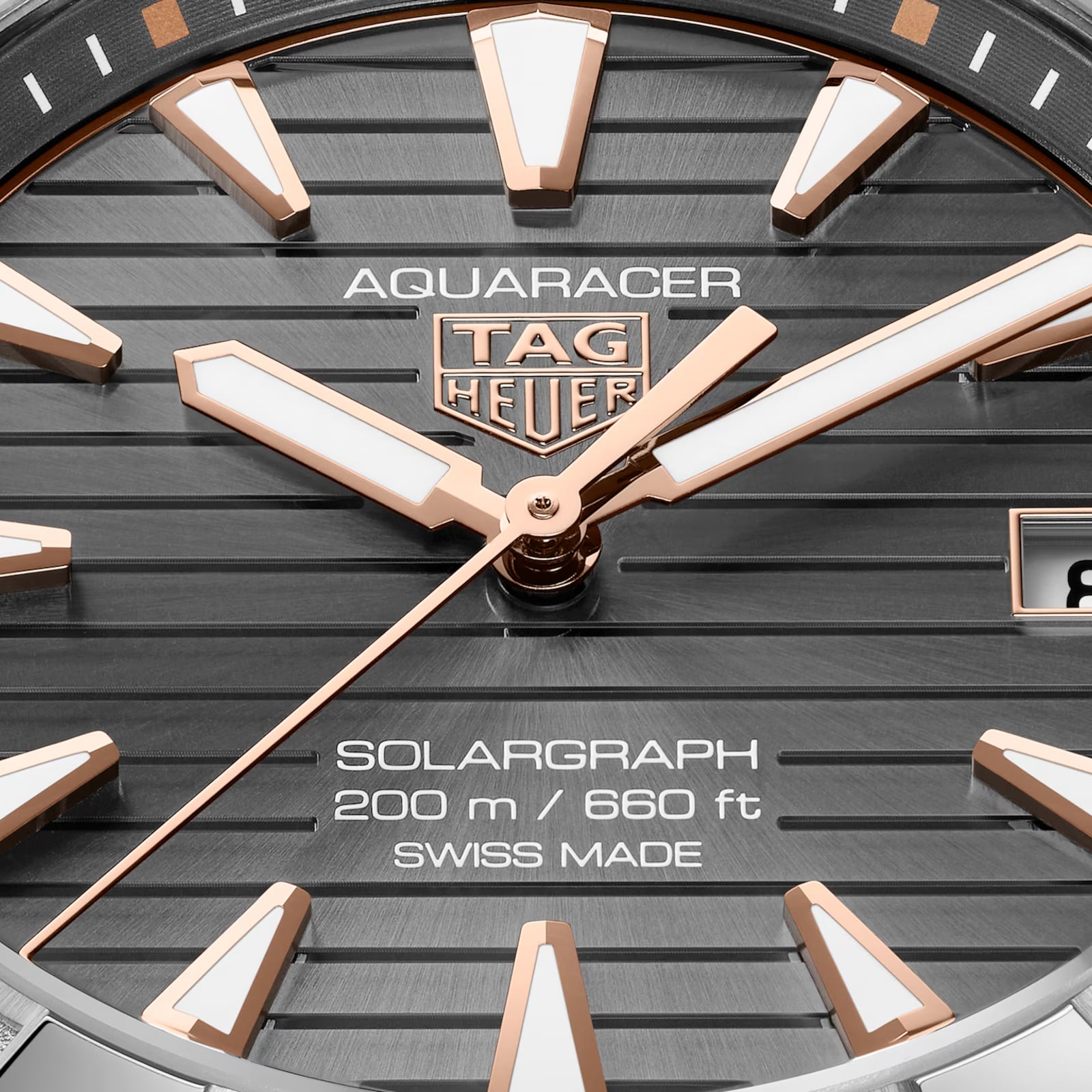 TAG Heuer Aquaracer Professional 200 Solargraph 40mm Mens Watch Grey