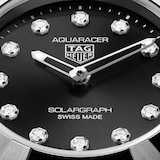 TAG Heuer Aquaracer Professional 100 Solargraph 28mm Ladies Watch Black