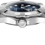 TAG Heuer Aquaracer Professional 100 Solargraph 28mm Ladies Watch Blue