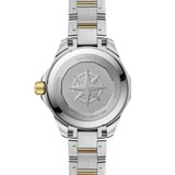 TAG Heuer Aquaracer Professional 200 Solargraph 34mm Ladies Watch 18k Yellow Gold