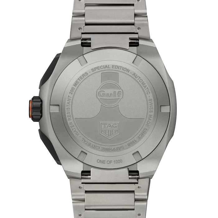 TAG Heuer Formula 1 Chronograph X Gulf 44mm Mens Watch