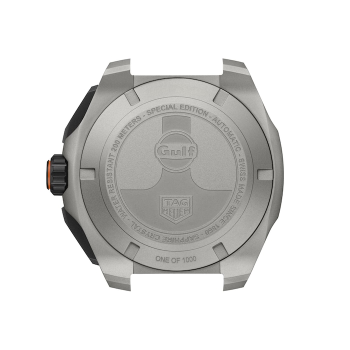 TAG Heuer Formula 1 Chronograph X Gulf 44mm Mens Watch