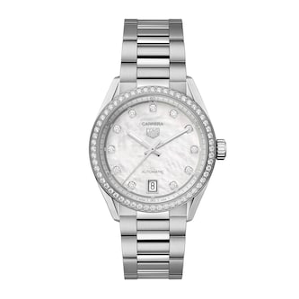 TAG Heuer Carrera Date 36mm Ladies Watch Diamonds