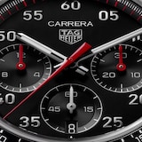 TAG Heuer Carrera Chronograph Sport Automatic 42mm Mens Watch Black