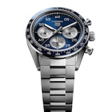 TAG Heuer Carrera Chronograph Sport Automatic 42mm Mens Watch Blue