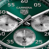 TAG Heuer Carrera Chronograph Sport Automatic 42mm Mens Watch Green