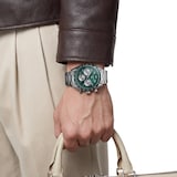 TAG Heuer Carrera Chronograph Sport Automatic 42mm Mens Watch Green