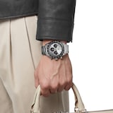 TAG Heuer Carrera Chronograph Sport Automatic 42mm Mens Watch Silver