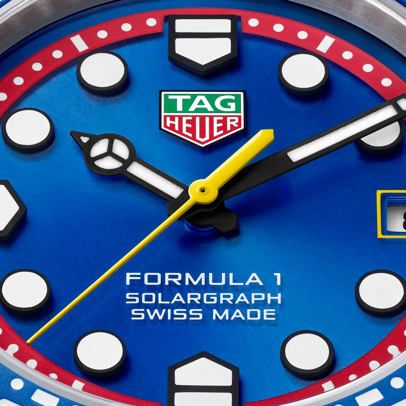 TAG Heuer Formula 1 Solargraph x Oracle Red Bull Racing 38mm Unisex Watch Blue Dial