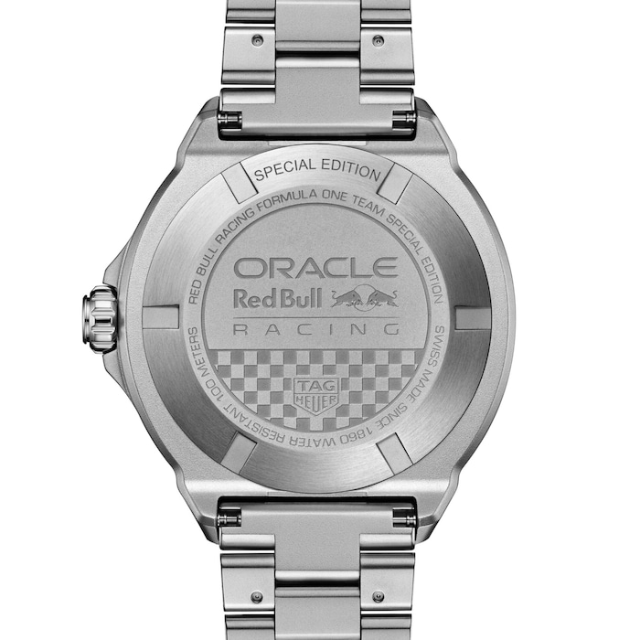 TAG Heuer Formula 1 Solargraph x Oracle Red Bull Racing 38mm Unisex Watch Blue Dial