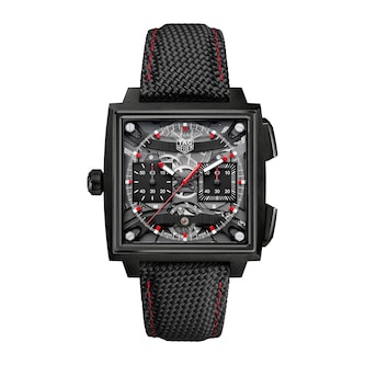 TAG Heuer Monaco Evergraph  40mm Mens Watch Black