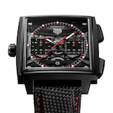 TAG Heuer Monaco Evergraph  40mm Mens Watch Black