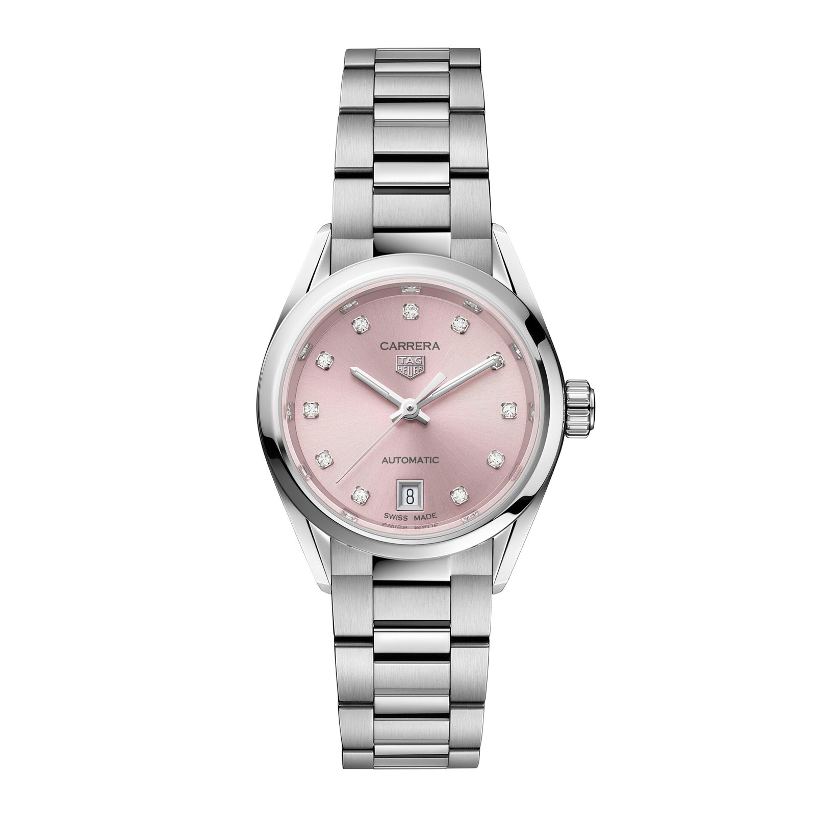 TAG Heuer Carrera 29mm Ladies Watch Pink TAG Heuer Carrera 29mm Ladies Watch Pink