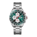 TAG Heuer Formula 1 Chronograph X Goodwood Festival of Speed Limited Edition 44mm Mens Watch Green