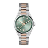TAG Heuer Carrera Date 36mm Ladies Watch Green