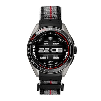 TAG Heuer Connected Calibre E5 Running Edition Titanium 45mm Mens Watch Interchangeable Straps TAG Heuer Connected Calibre E5 Running Edition Titanium 45mm Mens Watch Interchangeable Straps