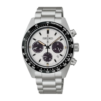 Seiko Prospex Speedtimer ‘Youngtimer’ 39mm Mens Watch White Seiko Prospex Speedtimer ‘Youngtimer’ 39mm Mens Watch White