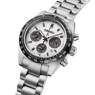 Seiko Prospex Speedtimer ‘Youngtimer’ 39mm Mens Watch White Seiko Prospex Speedtimer ‘Youngtimer’ 39mm Mens Watch White