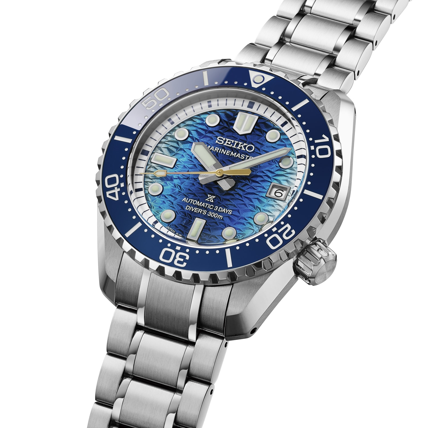 Seiko Prospex Marinemaster JAMSTEC Limited Edition 1968 Heritage Reinterpretation 42mm Mens Watch Blue