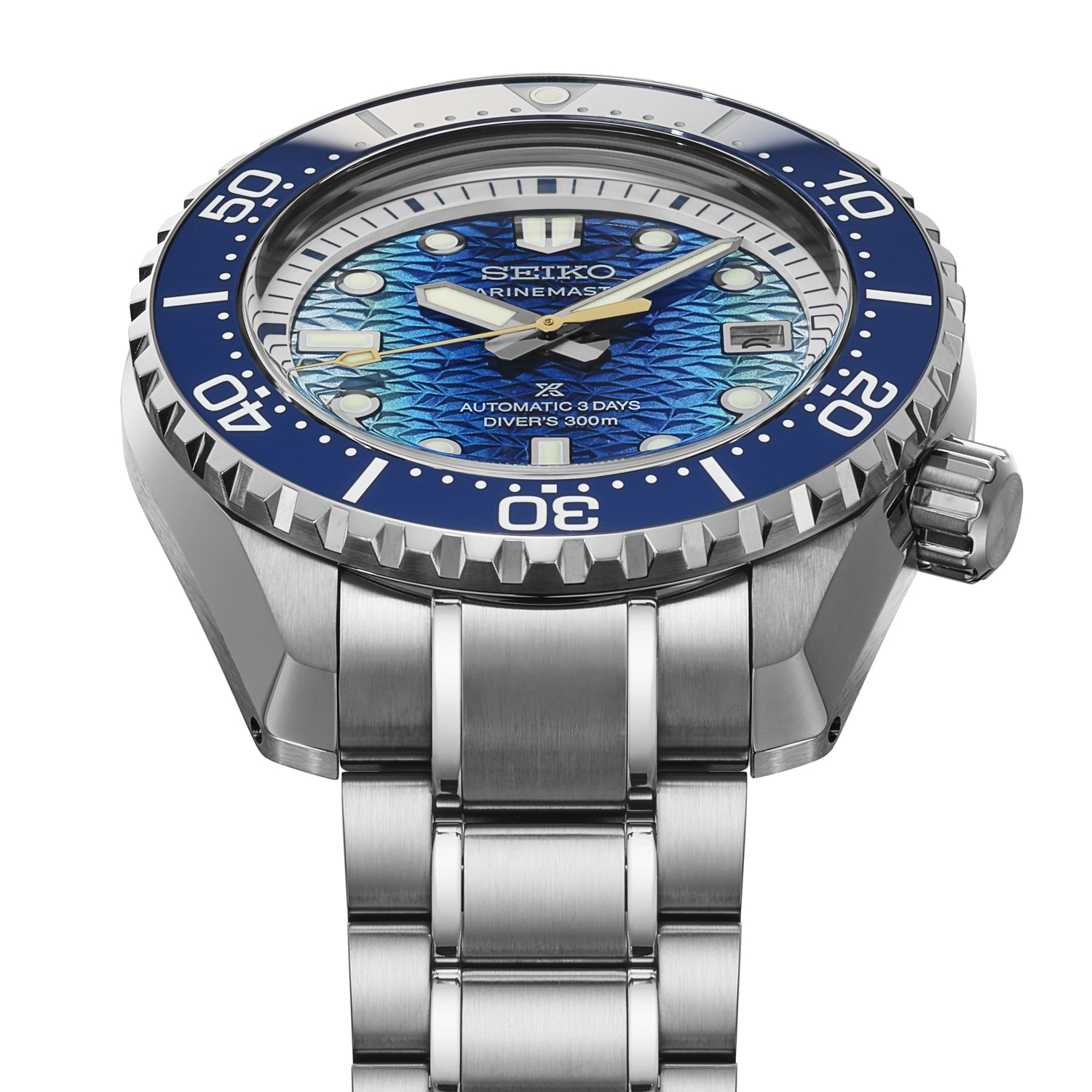 Seiko Prospex Marinemaster JAMSTEC Limited Edition 1968 Heritage Reinterpretation 42mm Mens Watch Blue