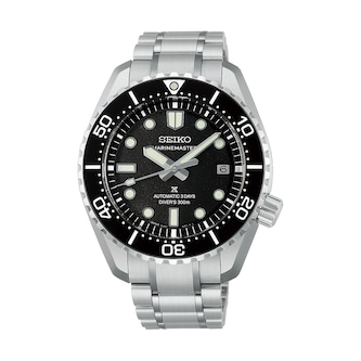 Seiko Prospex Marinemaster 1968 Heritage Reinterpretation 42mm Mens Watch Black