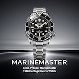 Seiko Prospex Marinemaster 1968 Heritage Reinterpretation 42mm Mens Watch Black