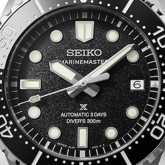 Seiko Prospex Marinemaster 1968 Heritage Reinterpretation 42mm Mens Watch Black