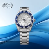 Seiko Prospex Speedtimer Divers 1965 Heritage 145th Anniversary Limited Edition 40mm Mens Watch Silver