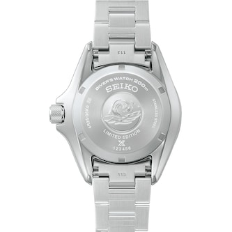 Seiko Prospex Speedtimer Divers 'Samurai' 145th Anniversary Merchanical Limited Edition 41.7mm Mens Watch Silver Seiko Prospex Speedtimer Divers 'Samurai' 145th Anniversary Merchanical Limited Edition 41.7mm Mens Watch Silver