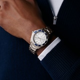 Seiko Prospex Speedtimer Divers 'Samurai' 145th Anniversary Merchanical Limited Edition 41.7mm Mens Watch Silver