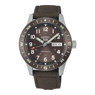 Seiko 5 Sports 5 Sports Field 41mm Mens Watch Coyote Brown Seiko 5 Sports 5 Sports Field 41mm Mens Watch Coyote Brown