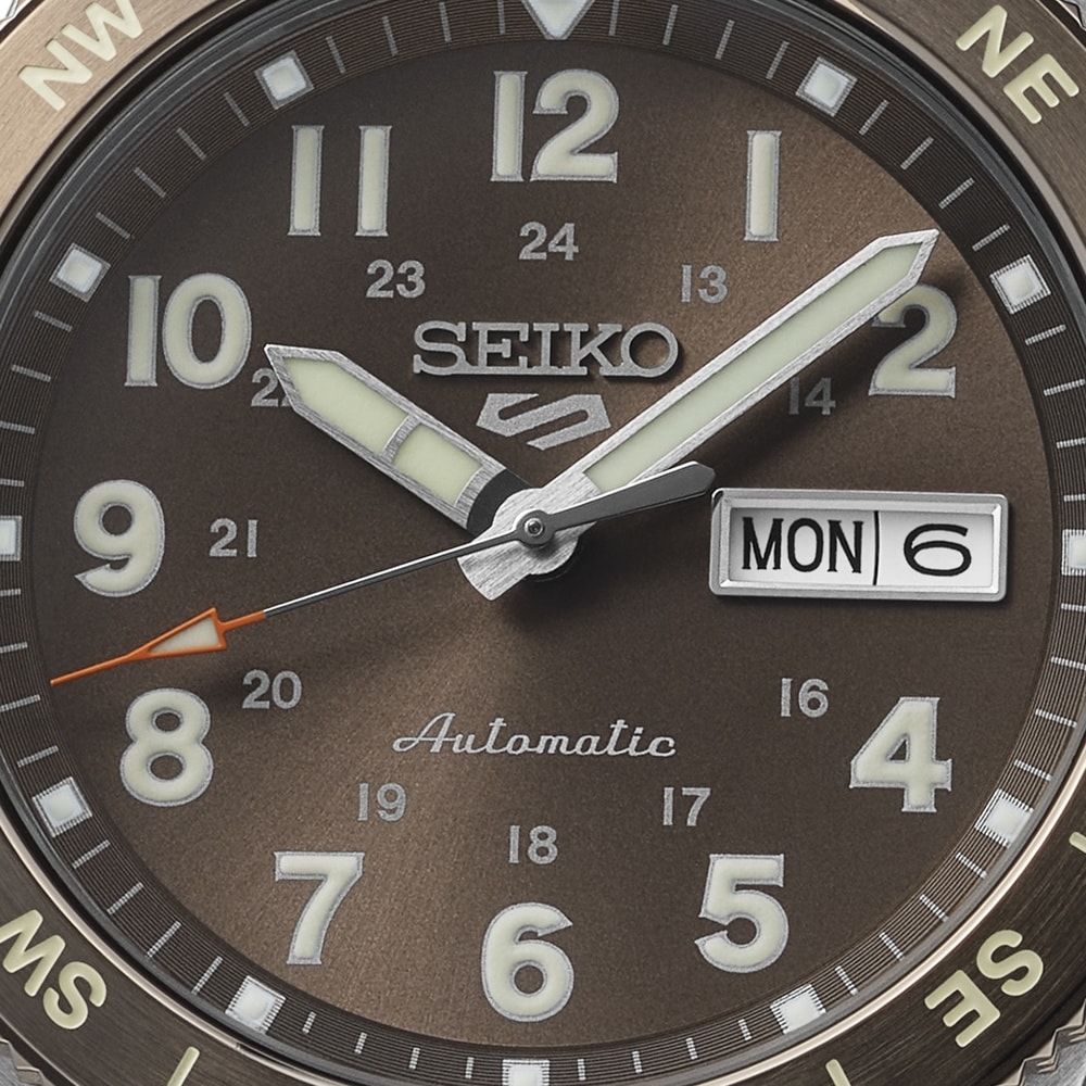 Seiko 5 Sports 5 Sports Field 41mm Mens Watch Coyote Brown