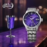 Seiko Presage Presage Cocktail Time 145th Anniversary GMT Limited Edition 40.5mm Mens Watch Edo Purple