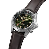 Seiko Prospex Prospex Alpinist Automatic GMT 39.5mm Mens Watch Green Dial Strap Watch