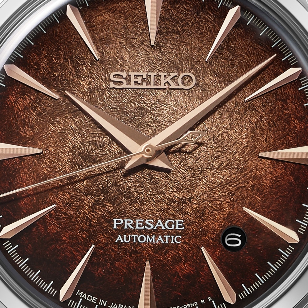 Seiko Presage Presage Cocktail Time Crushed Ice Whisky Mist 38.5mm Mens Watch Seiko Presage Presage Cocktail Time Crushed Ice Whisky Mist 38.5mm Mens Watch
