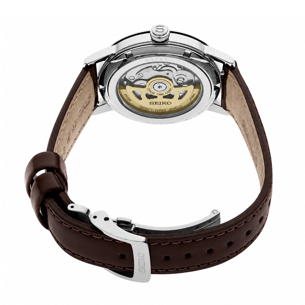 Seiko Presage Presage Cocktail Time Crushed Ice Whisky Mist 38.5mm Mens Watch Seiko Presage Presage Cocktail Time Crushed Ice Whisky Mist 38.5mm Mens Watch