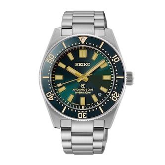 Seiko Prospex Prospex 1965 Heritage 40mm Limited Edition European Exclusive With Green Dial Mens Bracelet Watch
