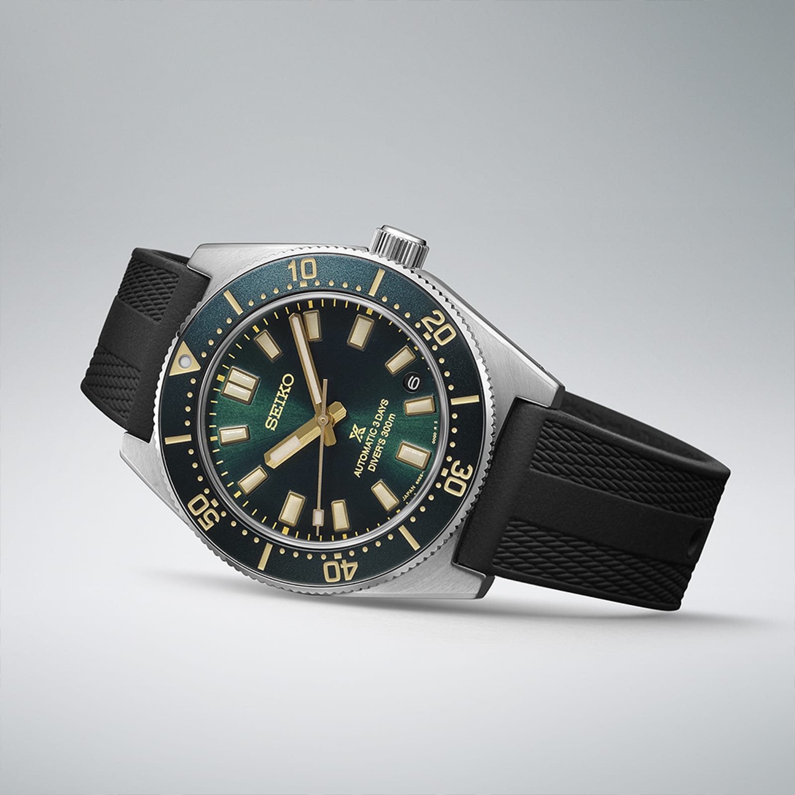Seiko Prospex Prospex 1965 Heritage 40mm Limited Edition European Exclusive With Green Dial Mens Bracelet Watch