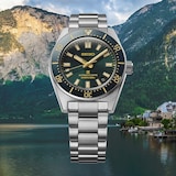 Seiko Prospex Prospex 1965 Heritage 40mm Limited Edition European Exclusive With Green Dial Mens Bracelet Watch