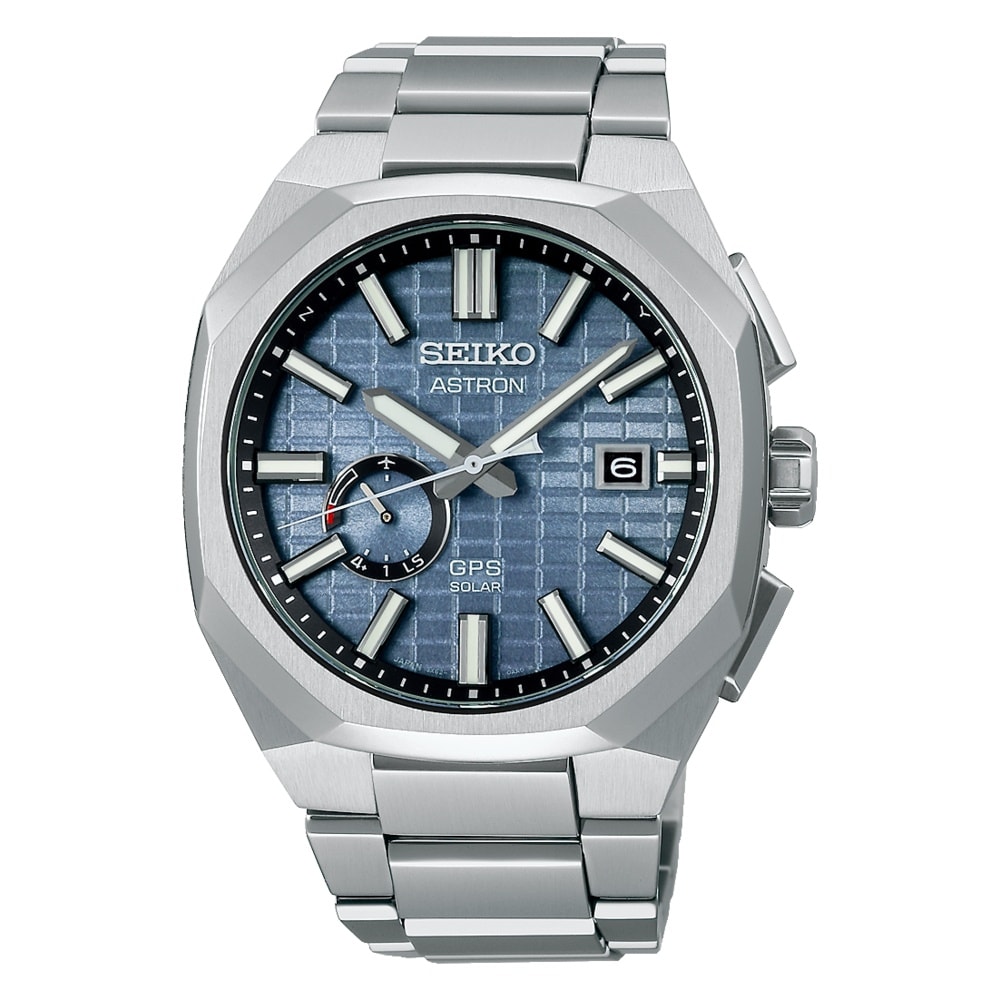 Seiko Astron GPS Solar 41mm Mens Watch Blue Seiko Astron GPS Solar 41mm Mens Watch Blue