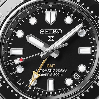 Seiko Prospex Diver’s 1968 300M Heritage GMT 42mm Mens Watch Black Seiko Prospex Diver’s 1968 300M Heritage GMT 42mm Mens Watch Black