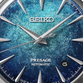 Seiko Presage Presage Cocktail Time Crushed Ice Emerald Mist 38mm Mens Watch Blue Seiko Presage Presage Cocktail Time Crushed Ice Emerald Mist 38mm Mens Watch Blue