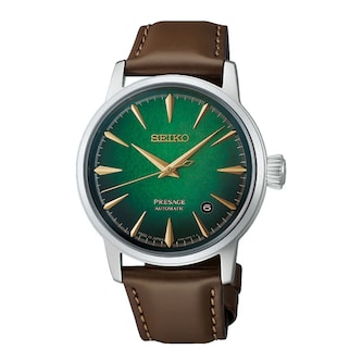 Seiko Presage Presage Cocktail Time Crushed Ice Mint Mist 38mm Mens Green Watch Seiko Presage Presage Cocktail Time Crushed Ice Mint Mist 38mm Mens Green Watch