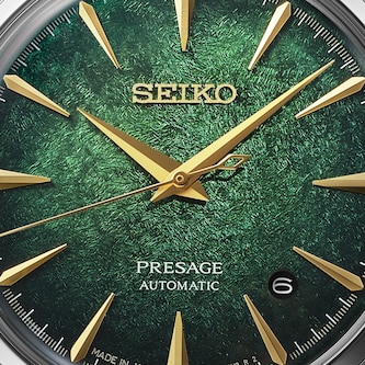 Seiko Presage Presage Cocktail Time Crushed Ice Mint Mist 38mm Mens Green Watch Seiko Presage Presage Cocktail Time Crushed Ice Mint Mist 38mm Mens Green Watch