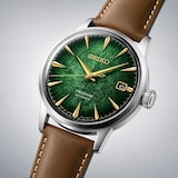 Seiko Presage Presage Cocktail Time Crushed Ice Mint Mist 38mm Mens Green Watch