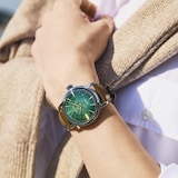 Seiko Presage Presage Cocktail Time Crushed Ice Mint Mist 38mm Mens Green Watch
