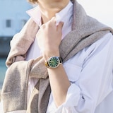 Seiko Presage Presage Cocktail Time Crushed Ice Mint Mist 38mm Mens Green Watch